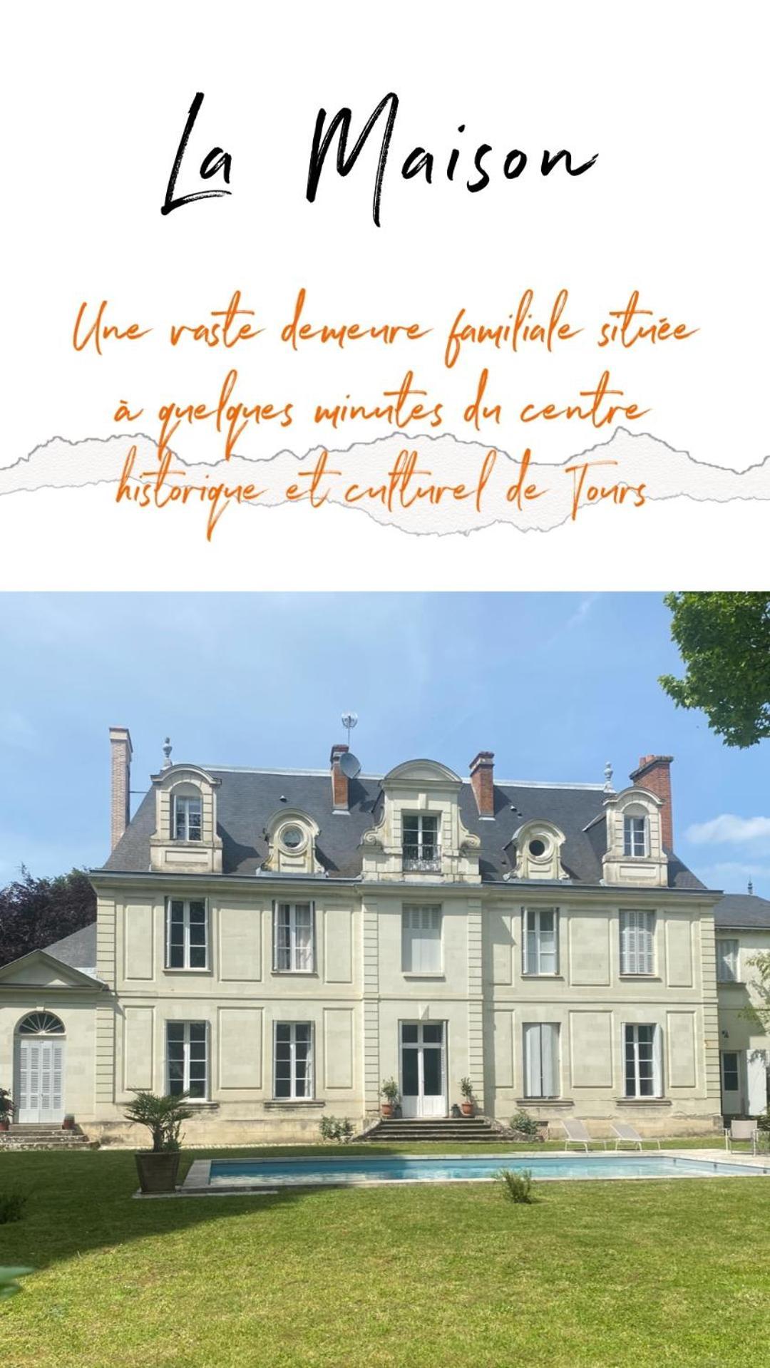 La Grande Carree Acomodação com café da manhã Saint-Cyr-sur-Loire Exterior foto